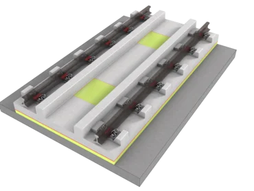 Slab Track Austria Metro Gleistragplatte PORR