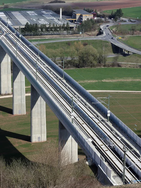 SlabTrackAustria Germany VDE 8 1 bridge Niederfüllbach Wes PORR